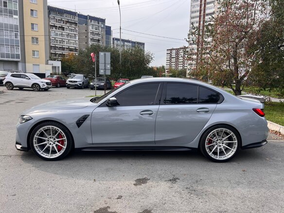 2022 BMW M3 Competition Package VI (G80), серый, 8599999 рублей - вид 25