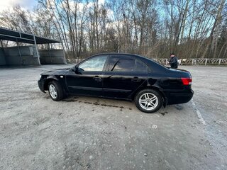 2008 Hyundai Sonata V (NF) Рестайлинг, чёрный, 600000 рублей, вид 4