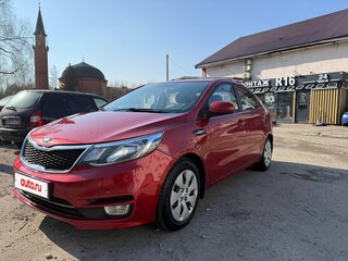 2017 Kia Rio III Рестайлинг, красный, 680000 рублей, вид 1
