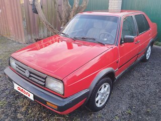 1991 Volkswagen Jetta II, красный, 70000 рублей, вид 2