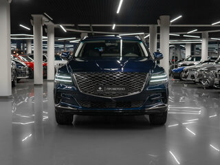 2021 Genesis GV80 I, синий, 3950000 рублей, вид 3