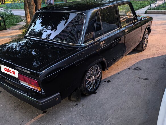 2010 Lada (ВАЗ) 2107, чёрный, 370000 рублей - вид 5