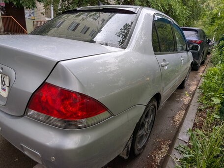 2004 Mitsubishi Lancer IX, серебристый, 284999 рублей, вид 4