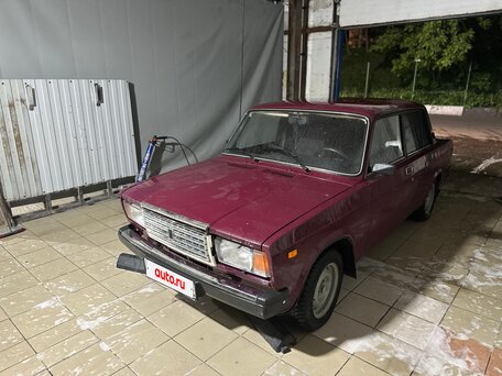 2003 Lada (ВАЗ) 2107, пурпурный, 205555 рублей, вид 4