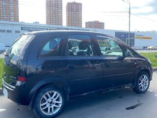 2007 Opel Meriva A Рестайлинг, чёрный, 400000 рублей, вид 2