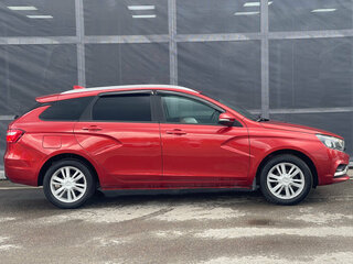 2018 Lada (ВАЗ) Vesta SW I, красный, 870000 рублей, вид 5