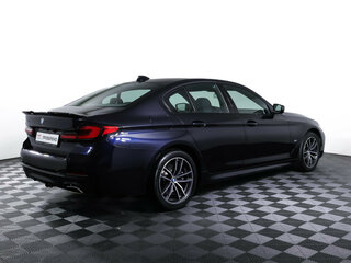 2021 BMW 5 серии 520d xDrive VII (G30/G31/G38) Рестайлинг, чёрный, 4886000 рублей, вид 5