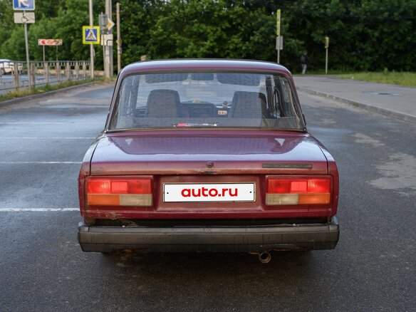 2003 Lada (ВАЗ) 2107, красный - вид 3