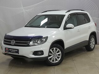 2012 Volkswagen Tiguan I Рестайлинг, белый, 1299000 рублей, вид 2