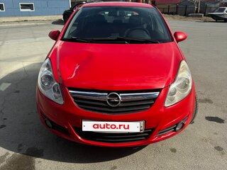 2007 Opel Corsa D, красный, 280000 рублей, вид 1