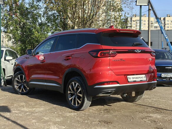 2022 Chery Tiggo 7 Pro I, красный, 1134000 рублей - вид 6