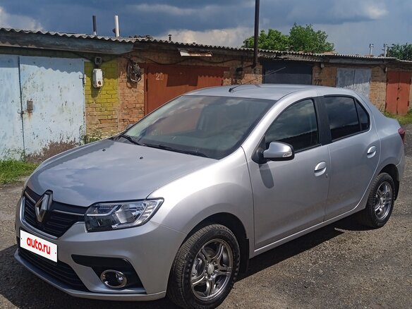 2021 Renault Logan II Рестайлинг, серый, 1070000 рублей