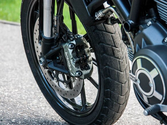 2015 Ducati Scrambler 800, жёлтый, 740000 рублей - вид 5
