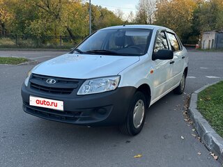 2013 Lada (ВАЗ) Granta I, белый, 420000 рублей, вид 1