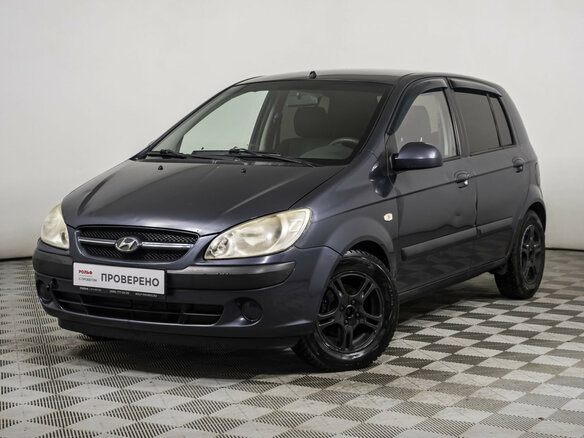 2007 Hyundai Getz I Рестайлинг, серый