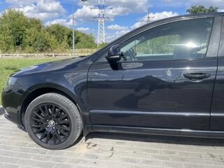 2014 Skoda Superb DSG II Рестайлинг, чёрный, 1100000 рублей, вид 5