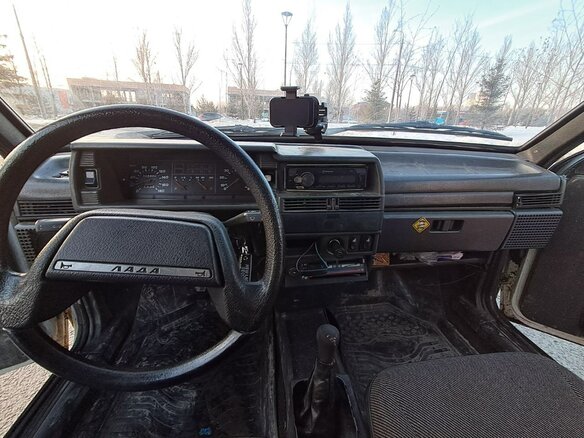 1997 Lada (ВАЗ) 21099, белый, 105000 рублей - вид 5