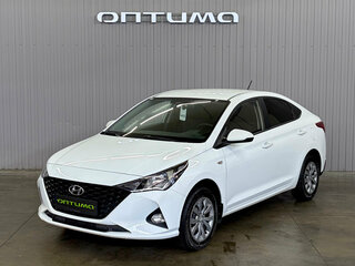 2020 Hyundai Solaris II Рестайлинг, белый, 1397000 рублей, вид 1