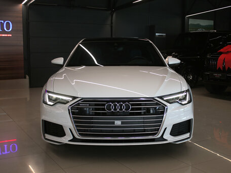 2022 Audi A6 40 TDI V (C8), белый, 5250000 рублей, вид 2