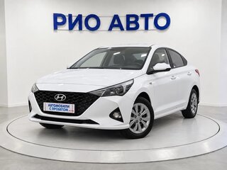 2021 Hyundai Solaris II Рестайлинг, белый, 1399999 рублей, вид 1