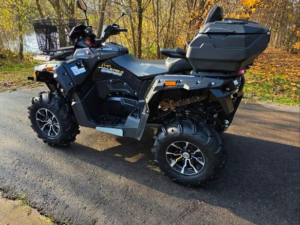 2019 Stels ATV-650 Guepard Trophy, чёрный, 700000 рублей - вид 2