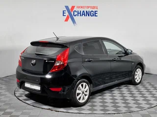 2011 Hyundai Solaris I, чёрный, 550000 рублей, вид 3