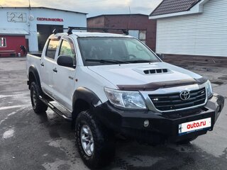 2013 Toyota Hilux VII Рестайлинг, белый, 1200000 рублей, вид 2