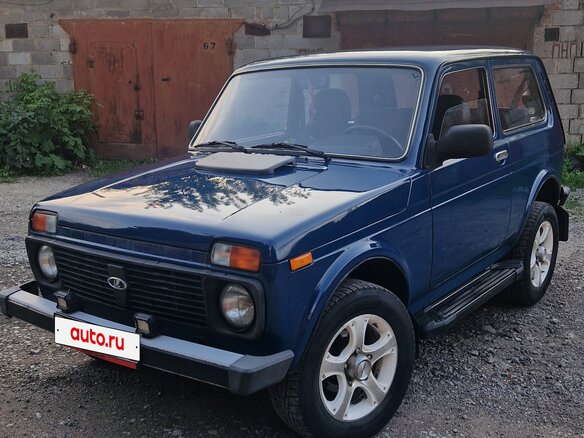 2013 Lada (ВАЗ) 2121 (4x4) I Рестайлинг, синий, 610000 рублей - вид 1