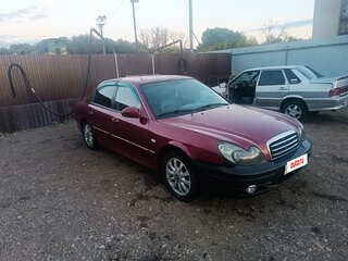 2004 Hyundai Sonata ТагАЗ IV (EF) Рестайлинг, красный, 290000 рублей, вид 2