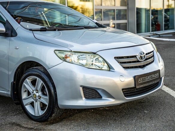2007 Toyota Corolla AMT X (E140, E150), серебристый - вид 8