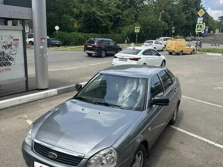 2009 Lada (ВАЗ) Priora I, серый, 290000 рублей, вид 1