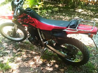 2005 Honda XR 400, красный, 300000 рублей, вид 1