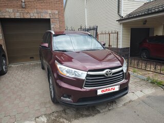 2015 Toyota Highlander III (XU50), красный, 2900000 рублей, вид 1