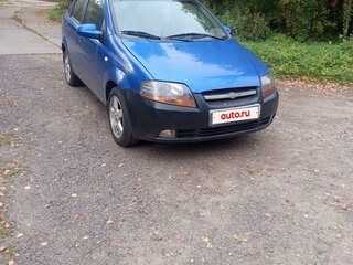 2005 Chevrolet Aveo I, синий, 410000 рублей, вид 1