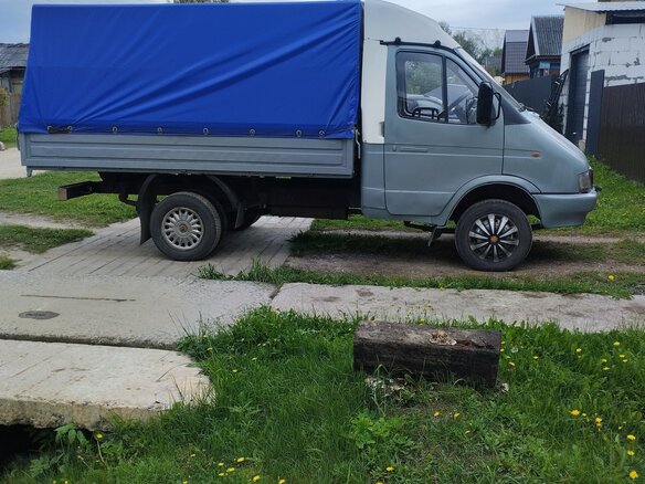 2001 ГАЗ ГАЗель (3302), серый, 290000 рублей - вид 4
