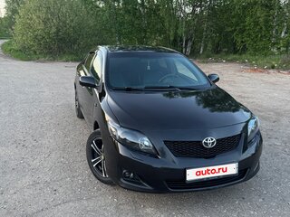 2008 Toyota Corolla X (E140, E150), чёрный, 749999 рублей, вид 2