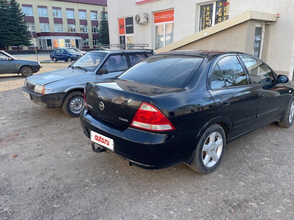 2007 Nissan Almera Classic I, чёрный, 460000 рублей - вид 3