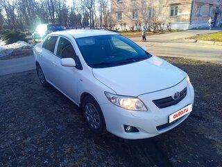2008 Toyota Corolla X (E140, E150), белый, 540000 рублей, вид 3