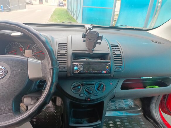 2009 Nissan Note I Рестайлинг, красный, 450000 рублей - вид 19