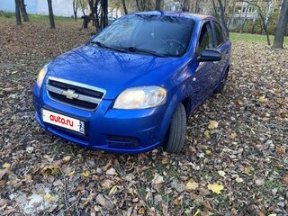 2010 Chevrolet Aveo I Рестайлинг, синий, 490000 рублей, вид 1