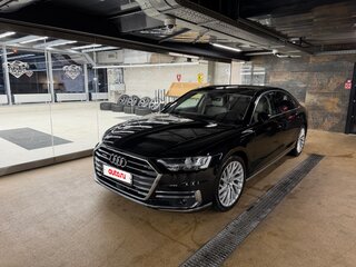 2018 Audi A8 Long 55 TFSI IV (D5), чёрный, 4599999 рублей, вид 1