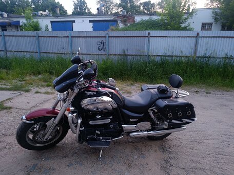 2007 Triumph Rocket III, чёрный, 850000 рублей, вид 3