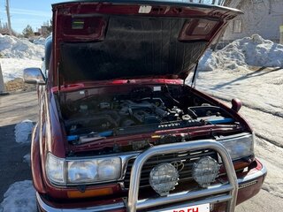 1991 Toyota Land Cruiser 80 Series, пурпурный, 3000000 рублей, вид 2