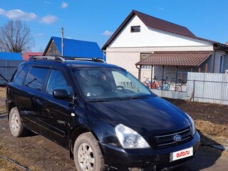 2007 Kia Carnival II, чёрный, 750000 рублей, вид 3