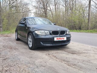 2007 BMW 1 серии 116i I (E81/E82/E87/E88) Рестайлинг, чёрный, 599000 рублей, вид 4