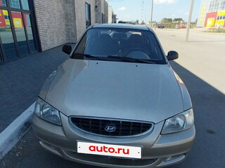2004 Hyundai Accent ТагАЗ II, бежевый, 400000 рублей, вид 3