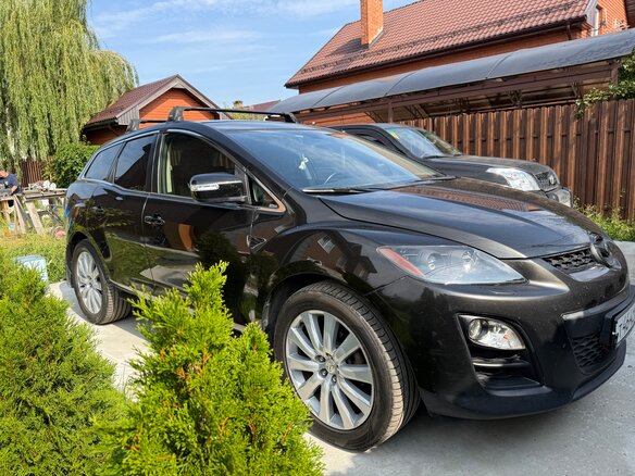 2011 Mazda CX-7 I Рестайлинг, чёрный, 1099000 рублей