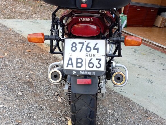 2000 Yamaha TDM850, фиолетовый, 380000 рублей - вид 9