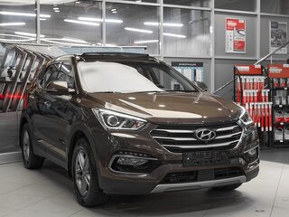 2018 Hyundai Santa Fe III Рестайлинг, коричневый, 2399000 рублей, вид 3