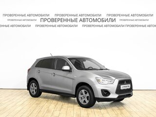 2013 Mitsubishi ASX I Рестайлинг, серебристый, 909000 рублей, вид 2